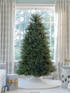 Accessories King of Christmas 7.5' Yorkshire Fir Artificial Christmas Tree Unlit ZJL8BT49